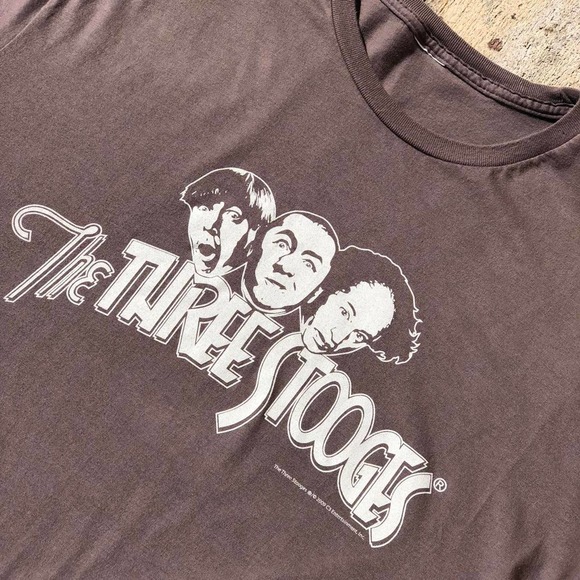 Vintage Y2K The Three Stooges T-Shirt 2009 - Picture 2 of 4